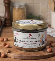 La Maison du Charolais - Rillettes de canard aux noisettes 180g