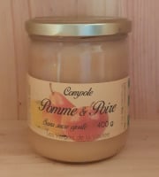Les Vergers de la Vautée - Compote Pomme-Poire