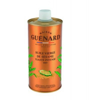 Huilerie Maison Guénard - Huile de sésame 100% vierge toasté intense 50cL