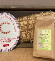 L'Atelier Contal - Paysan Meunier Biscuitier - Farine de Blé Bio T150 - 1kg