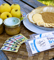 Ferme Sereine en Périgord - Kit - 2 Tartes aux Pommes - Pâtes Brisées