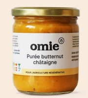 Omie - Purée butternut châtaigne bio - butternut de Charente - 380 g