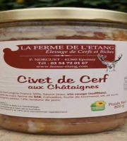 La Ferme de l'Etang - Civet de cerf aux chataîgnes