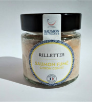 Saumon de France - Rillettes de Saumon de France fumé et citron confit