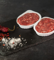 Nature viande - Galettes de bœuf bio, légèrement assaisonnées (race limousine) - 250g