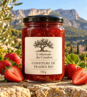 L'OLIVERAIE DU COUDON - CONFITURE DE FRAISES BIO ## 720GR ##