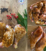 Ferme ALLAIN - Poulet découpé et mariné façon grillade provençale