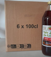 Le Domaine du Framboisier - Les Jus de Louis Pomme/Mûroise 100% Pur Jus 6 x 1L