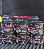 La Brigade des Epices - Coffret de 6 Assaisonnements pour Barbecue