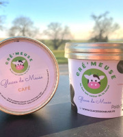 Glaces de Meuse - Lot P'tits Pots "Café" - Crème glacée (90 gr)