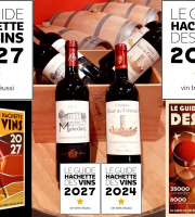 Vignobles Brunot - Coffret Bois "Sélection Guide HACHETTE", Vins Rouges de Bordeaux - 6x75cl