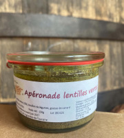 Des Poules et des Vignes à Bourgueil - Apéronade lentilles vertes