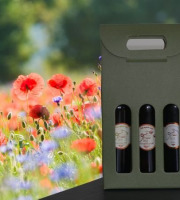 Huilerie d'Artois - Coffret fleuri - 3 Huiles de 25cl