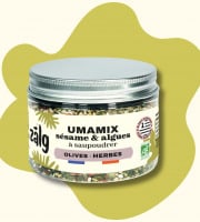 Zalg - UMAMIX : sésame & algues à saupoudrer - Olive & Herbe de Provence 50g