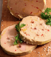 L'OLIVERAIE DU COUDON - [Précommande] BLOC DE FOIE GRAS AU PIMENT D’ESPELETTE 90G