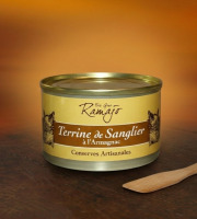 Maison Ramajo - Terrine de sanglier à l'Armagnac 120g