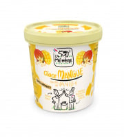 Les Glaces du Semnon - La Mémère - Glace Mangue touche de Vanille 100% Bio La Mémère 500mL