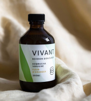 Vivant Kombucha - Kombucha Verveine Fleur d'oranger Bio x6