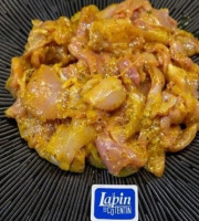 Le Lapin du Cotentin - Émince de lapin a la moutarde - 1000 gr