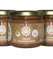 La vallée des chataigniers - Lot de 3 pots de crème de marron BIO Ardéche 360gr