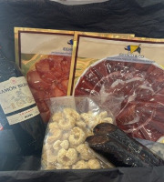 IBERICO & CO - Kit Apéro Premium - Charcuterie ibérique bellota & Vin rouge