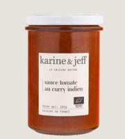 Karine & Jeff - Sauce tomate au curry indien 6x200g