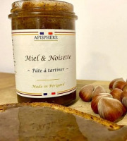 Apisphère - Pâte à tartiner Miel & Noisette - 250g