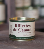 PALMAGRI - Rillettes de canard au foie gras 180g