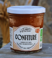 Vergers des brunots - Confiture d'abricots BIO 350g