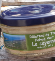 Saveurs Océanes IO - Rillettes de thon au poivre vert