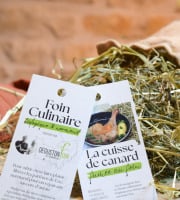 Dégustonfoin - Foin Culinaire BIO (recette incluse) + Confit de Foin 170 g x 5