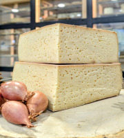 Crémerie de Mandallaz - La Raclette Echalote - FERMIERE - lait cru - 6 pers - Tranchée