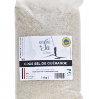 Artisans du Sel - Sel de Guérande Brut d'Exception 1kg x 12