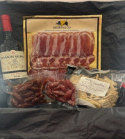IBERICO & CO - Maxi Kit Apéro - Charcuterie mix ibérique bellota & Vin rouge