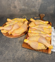 Maison Lascours - 3 kg de Cuisses de Poulet Fermier Label Rouge