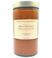 Secrets Incomparables - Pâte à Tartiner Noisette du Piémont IGP Chocolat Lait 720g