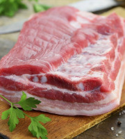 La Ferme du Chaudron - Poitrine de porc Bio entière 800g