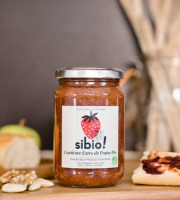 Sibio - Confiture de Fraise bio -360g