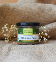 Dégustonfoin - Pâté de porc fumé BIO 90g