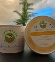 Glaces de Meuse - Sorbet Plein Fruit Citron Jaune 360g