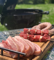 La ferme d'Enjacquet - Colis Barbecue Boeuf / Porc Pour 4 Personnes.