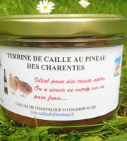 Cailles de Chanteloup - LOT de 8 verrines de 190 gr au choix