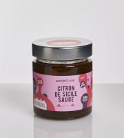 Les Délices de l’Ogresse - DDM MARS 2025 - Confiture Extra Bio Citron de Sicile Sauge