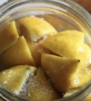L’Oliveraie du Coudon - CITRON CONFIT QUARTS BIO EN POT DE 140GR