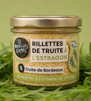 Les Nouvelles Fermes - Rillettes de truite à l'estragon 90g