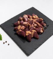 La ferme du Caillaud - Cœurs frais de poulet fermier BIO 500g
