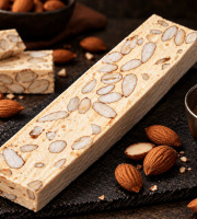 La confiserie d’antan 100% bio - Nougat blanc semi tendre BIO - 110 gr