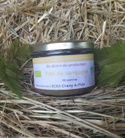 SCEA Champ du Puits - Pâté de campagne bio au veau et porc