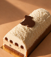 Sÿba - Glaces végétales - PRÉCOMMANDE - Bûche Glacée - Coco Tonka Stracciatella X8