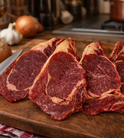 La Maison du Charolais - [Précommande] Entrecôtes de bœuf AOP Bœuf de Charolles- 1Kg (4 pieces)